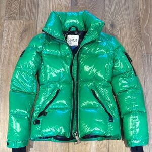 SAM Green Puffer Jacket
